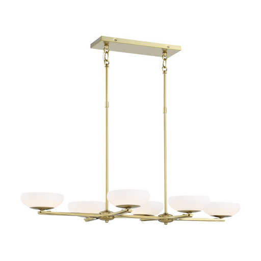 George Kovacs P1466 Scale 6-lt 40" LED Island Light