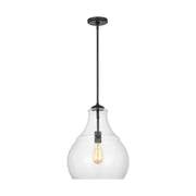 Visual Comfort P1483 Zora 1-lt 17" Pendant - Midnight Black