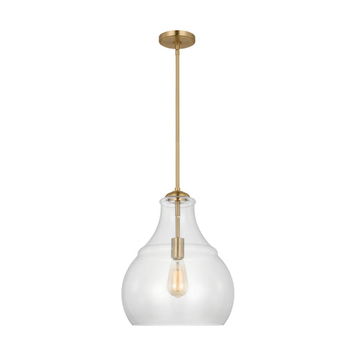 Visual Comfort P1483 Zora 1-lt 17" Pendant - Satin Brass