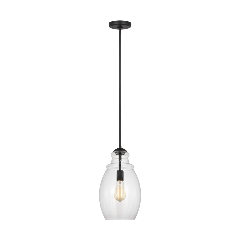 Generation P1484 Marino 1-lt 9" Pendant - Midnight Black