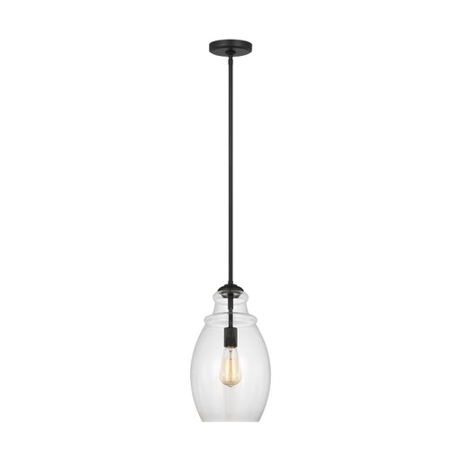 Generation P1484 Marino 1-lt 9" Pendant - Midnight Black