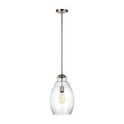 Generation P1484 Marino 1-lt 9" Pendant - Satin Nickel