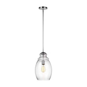 Generation P1484 Marino 1-lt 9" Pendant - Chrome