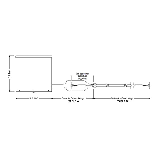 Bruck P70571-24-10V-150 150W LED Remote Driver with Box