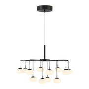 George Kovacs P8238 George's Web 12-lt 26" LED Chandelier/Semi Flush