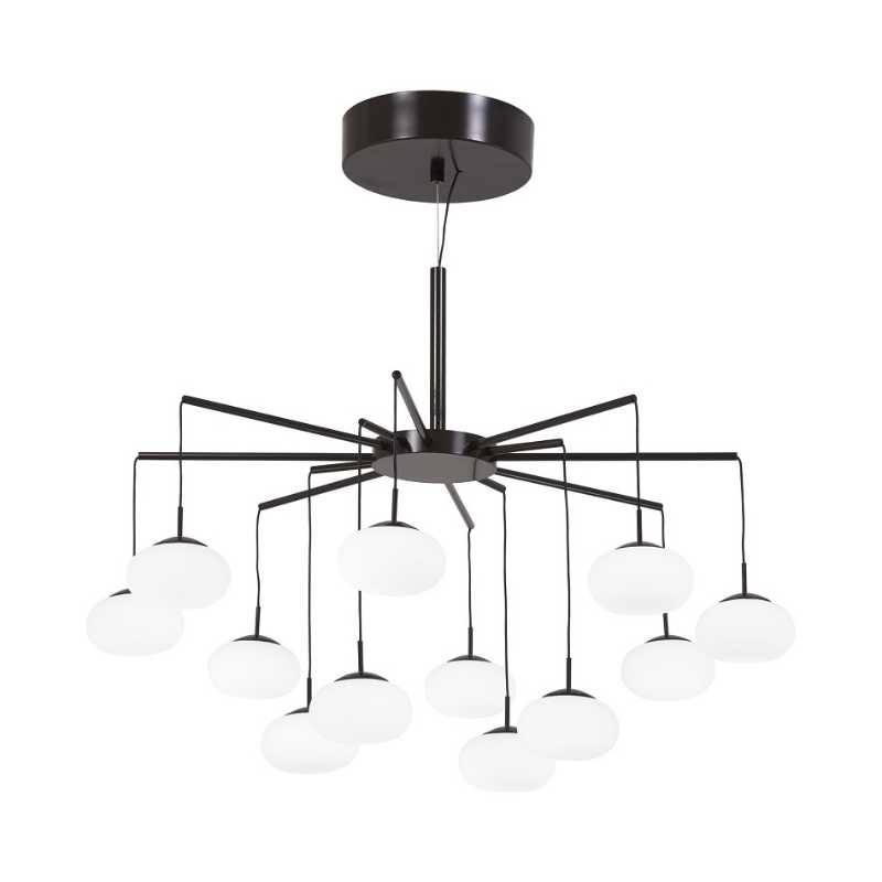George Kovacs P8238 George's Web 12-lt 26" LED Chandelier/Semi Flush