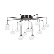 George Kovacs P8239 George's Web 16-lt 34" LED Chandelier/Semi Flush