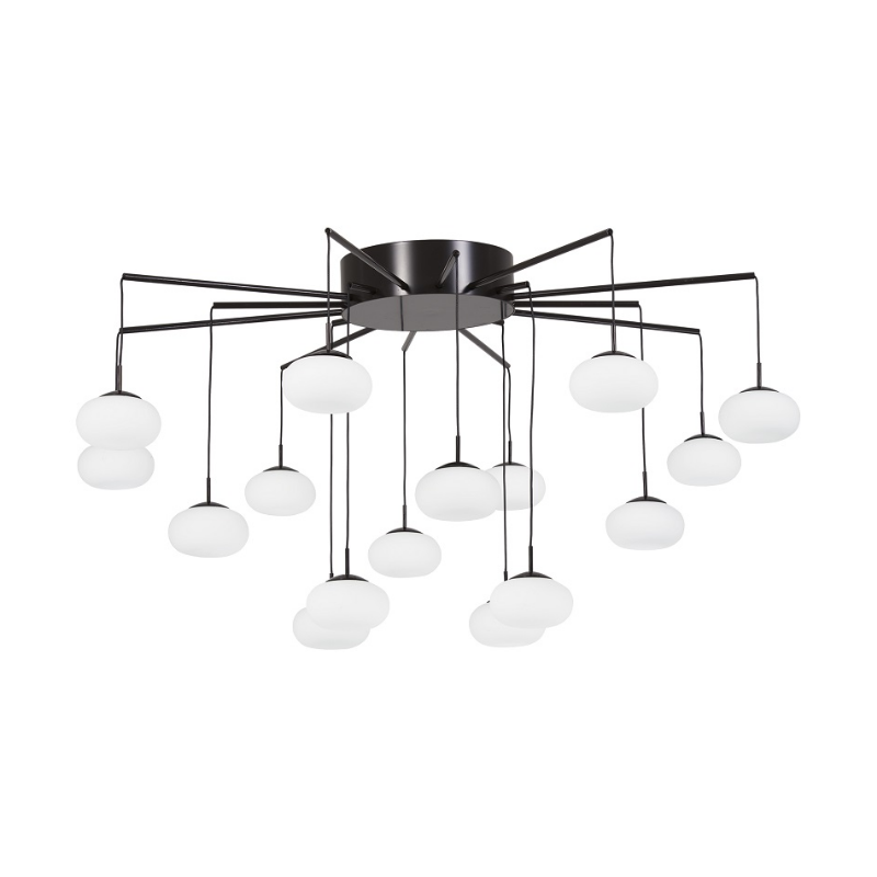 George Kovacs P8239 George's Web 16-lt 34" LED Chandelier/Semi Flush