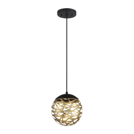 George Kovacs P932 Golden Eclipse 1-lt 8" LED Mini Pendant