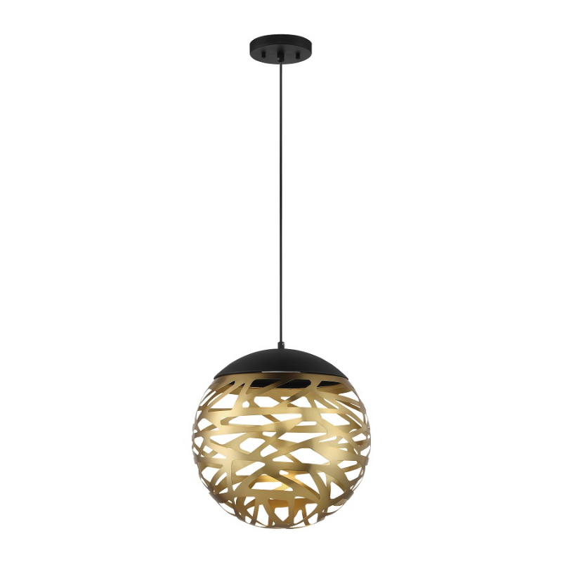 George Kovacs P934 Golden Eclipse 1-lt 14" LED Pendant