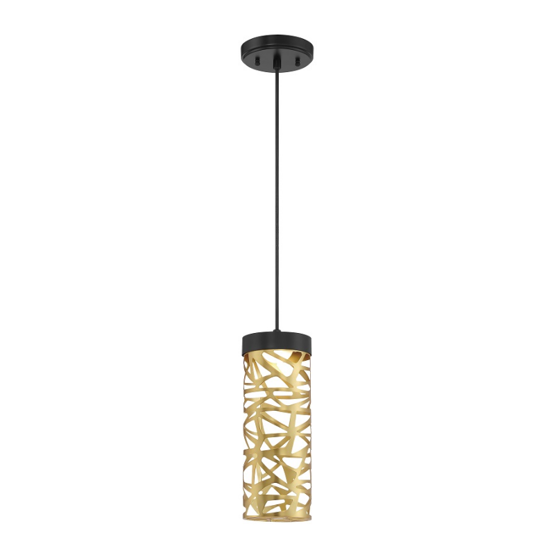 George Kovacs P935 Golden Eclipse 1-lt 5" LED Mini Pendant