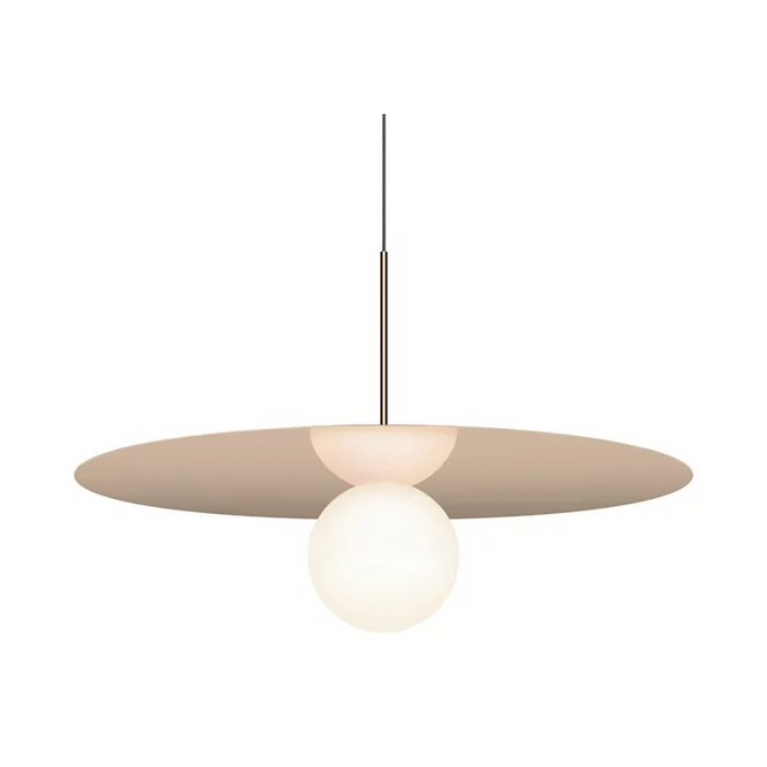 Pablo Designs Bola Disc 32" LED Pendant - Rose Gold