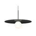 Pablo Designs Bola Disc 22" LED Pendant - Matte Black