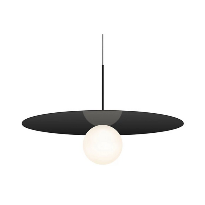Pablo Designs Bola Disc 32" LED Pendant - Matte Black