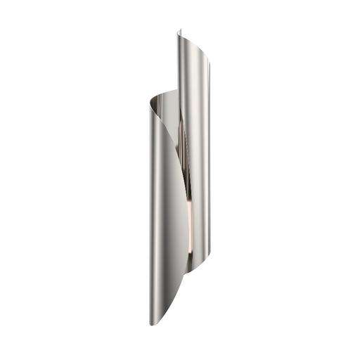 Alora WV319405 Parducci 2-lt 27" Tall Vanity Light - Polished Nickel