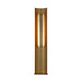 Visual Comfort PBFL504 Shielded 54" Tall LED Floor Lamp - Hand Rubbed Antique Brass