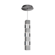 dweLED PD-15514 Super Star 1-lt 6" LED Pendant - Brushed Nickel
