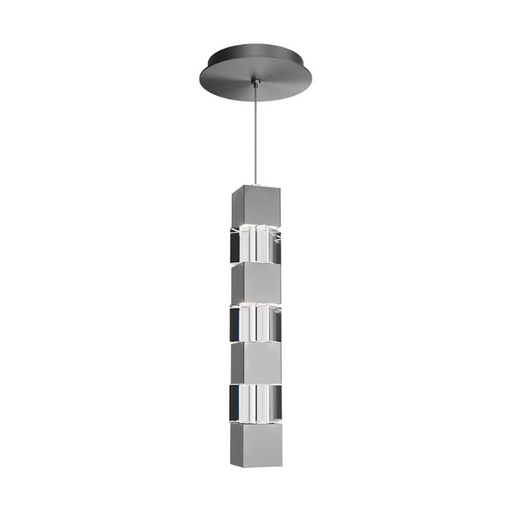 dweLED PD-15514 Super Star 1-lt 6" LED Pendant - Brushed Nickel