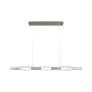 dweLED PD-15547 Super Star 1-lt 47" LED Linear Pendant, 4CCT - Brushed Nickel
