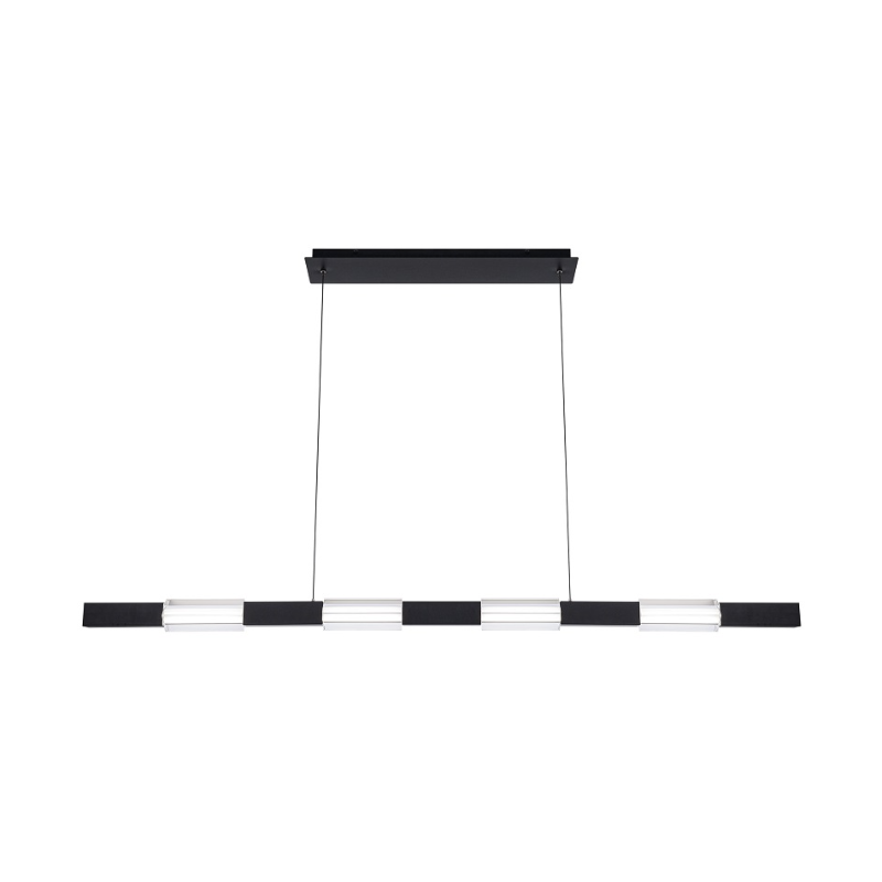 dweLED PD-15560 Super Star 1-lt 60" LED Linear Pendant, 4CCT - Black