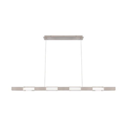 dweLED PD-15560 Super Star 1-lt 60" LED Linear Pendant, 4CCT - Brushed Nickel