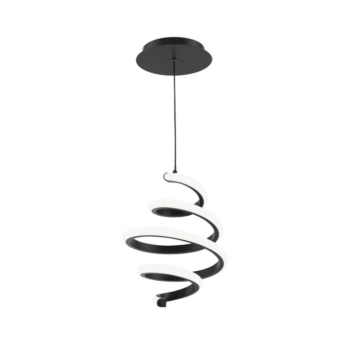 dweLED PD-19408 Whirl 1-lt 8" LED Pendant