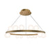 dweLED PD-21528 Carousel 30" LED Chandelier