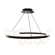 dweLED PD-21528 Carousel 30" LED Chandelier