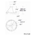 dweLED PD-21528 Carousel 30" LED Chandelier