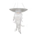 Modern Forms PD-22532 Tendril 1-lt 26" LED Pendant - Silver Leaf