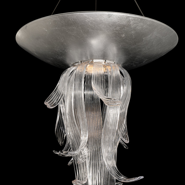 Modern Forms PD-22532 Tendril 1-lt 26" LED Pendant - Silver Leaf