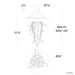 Modern Forms PD-22532 Tendril 1-lt 26" LED Pendant