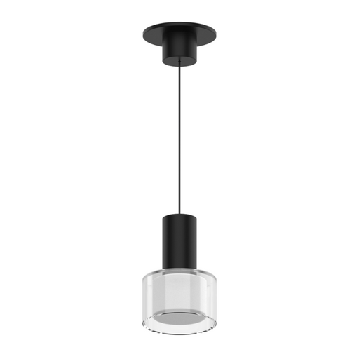 WAC PD-250905 Twist-N-Lite 1-lt 5" LED Pendant, 5CCT - Black