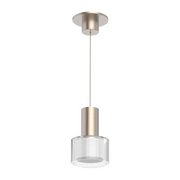 WAC PD-250905 Twist-N-Lite 1-lt 5" LED Pendant, 5CCT - Brushed Nickel