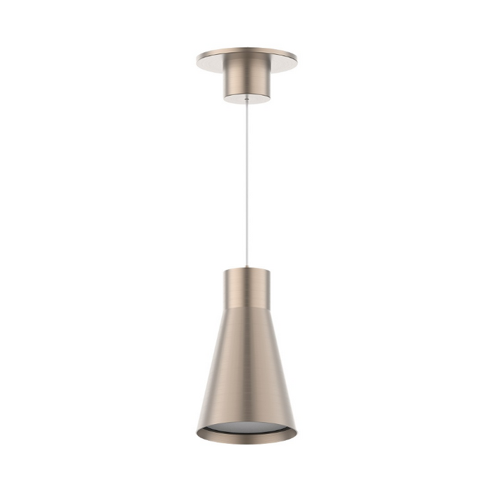 WAC PD-251005 Twist-N-Lite 1-lt 5" LED Pendant, CCT Selectable - Brushed Nickel