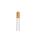 Modern Forms PD-30816 Cinema 1-lt 6" LED Pendant - Aged Brass