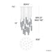 Modern Forms PD-30821R Cinema 21-lt 26" LED Pendant