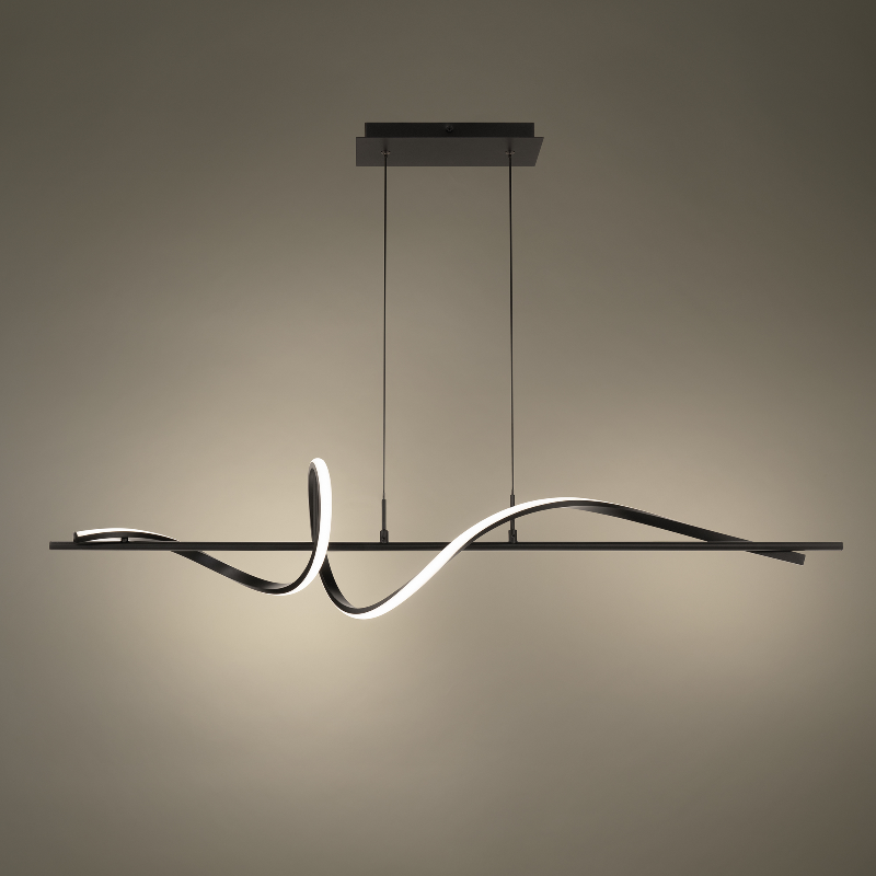 dweLED PD-39443 Corkscrew 1-lt 44" LED Pendant