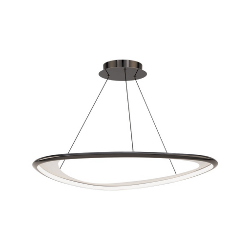 dweLED PD-41442 Oyster 1-lt 42" LED Pendant - Black Chrome