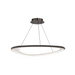 dweLED PD-41433 Oyster 1-lt 34" LED Pendant - Black Chrome