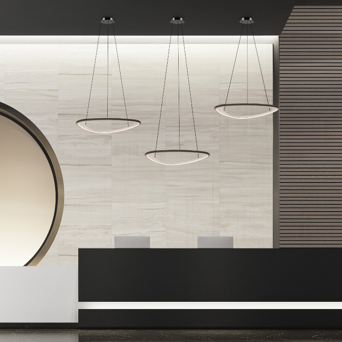 dweLED PD-41442 Oyster 1-lt 42" LED Pendant