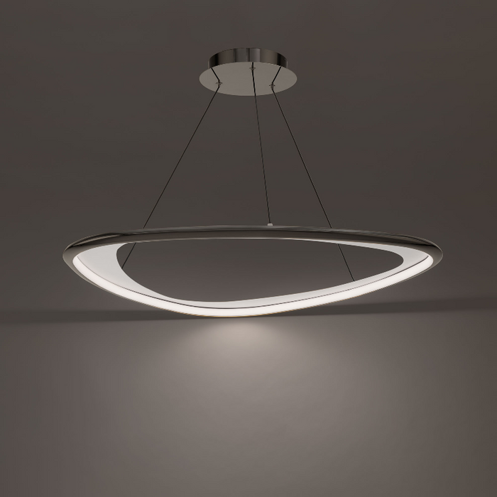 dweLED PD-41433 Oyster 1-lt 34" LED Pendant