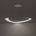 dweLED PD-41442 Oyster 1-lt 42" LED Pendant - Aged Brass