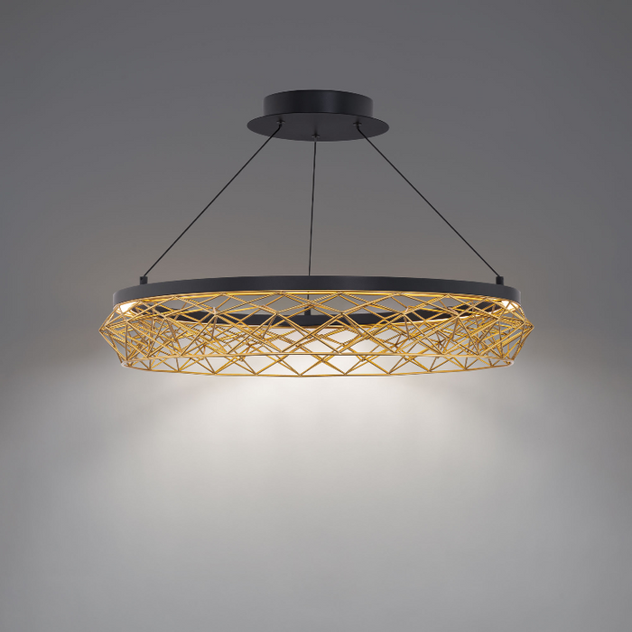 dweLED PD-45427 Lacey 1-lt 27" LED Pendant