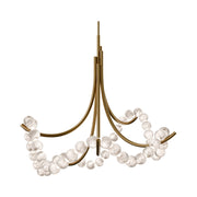 Modern Forms PD-50437 Parel 37" LED Chandelier-Aged Brass
