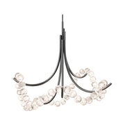 Modern Forms PD-50437 Parel 37" LED Chandelier-Antique Nickel