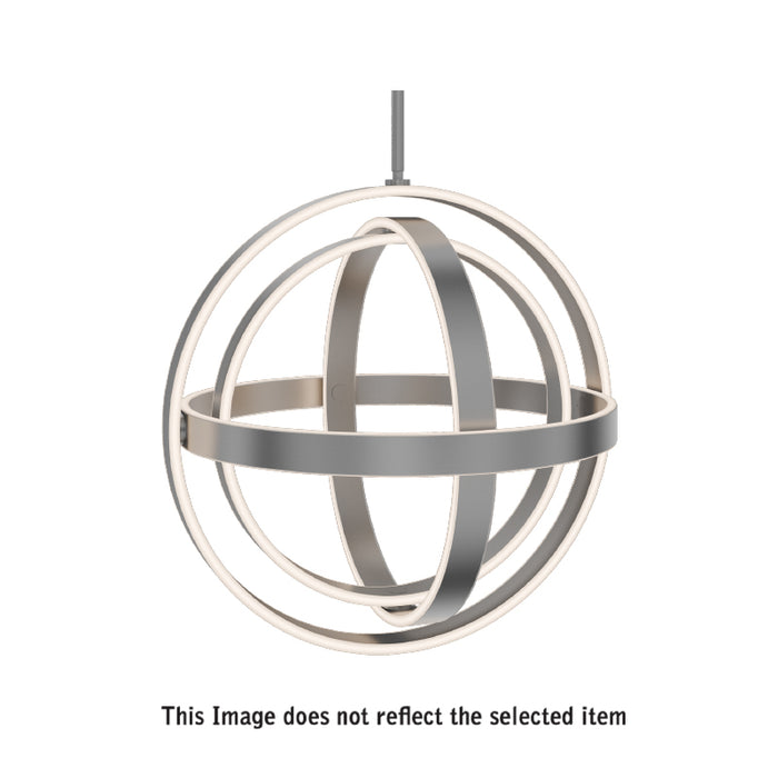 Modern Forms PD-61718 Kinetic 1-lt 18" LED Pendant - Aged Brass