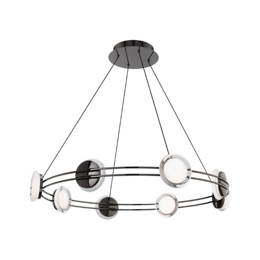 dweLED PD-65532 Bracelet 8-lt 32" LED Pendant - Black Chrome