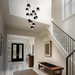 dweLED PD-68925S Banded 25-lt 29" LED Multi Light Pendant, CCT Selectable