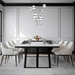 dweLED PD-77513S Cyllindra 13-lt 21" LED Multi Light Pendant, CCT Selectable